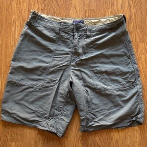 Patagonia Men's Worn Wear Gray Cargo Shorts